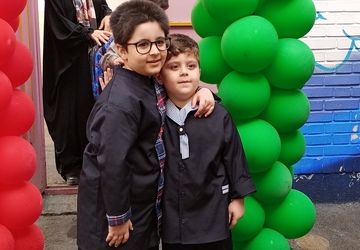 جشن شکوفه ها در دبستان پسرانه نامجو ناحیه دو شهرری 