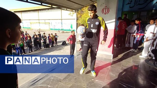 انتخابات انجمن ورزشی و المپیاد دانش‌آموزی دبیرستان اندیشه شاهد 