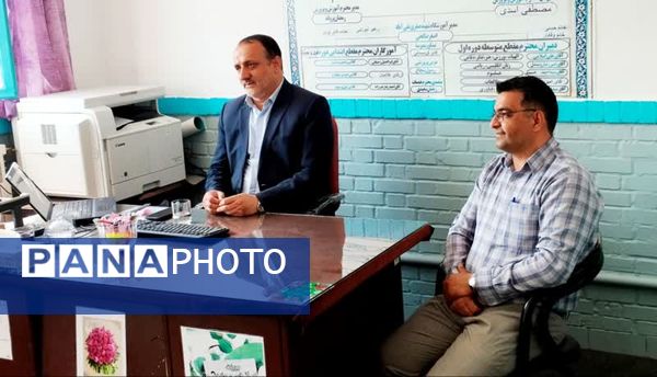 بازدید مدیر آموزش و پرورش شهرستان کلات از مدارس روستاهای مرزی 