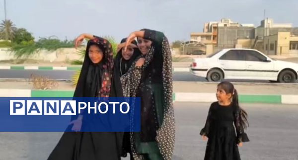 شور پیاده‌روی جاماندگان اربعین در جاسک؛ گامی به یاد شهدا و مردم غزه