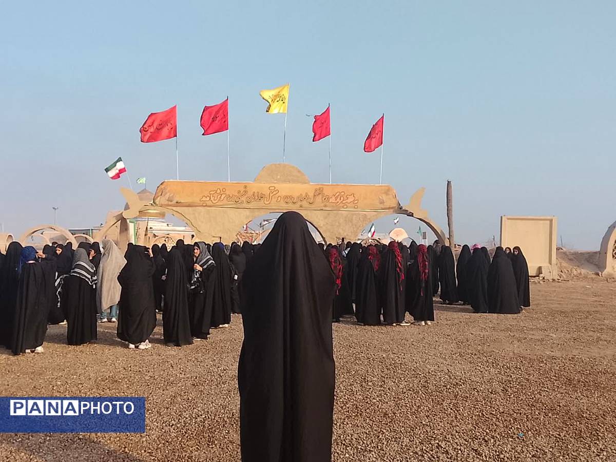 بازدید دانش آموزان خادم الشهدا از شلمچه