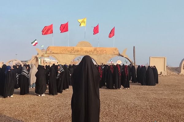 بازدید دانش آموزان خادم الشهدا از شلمچه