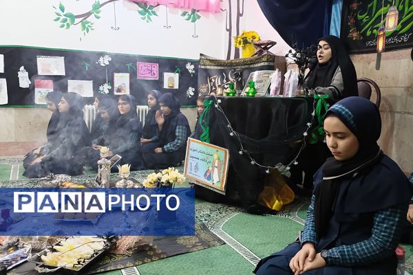 مراسم شهادت حضرت فاطمه (س) در ناحیه دو شهرری 