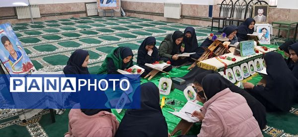 محفل انس با قرآن کریم در آموزشگاه شهید رزمی خلیل آباد