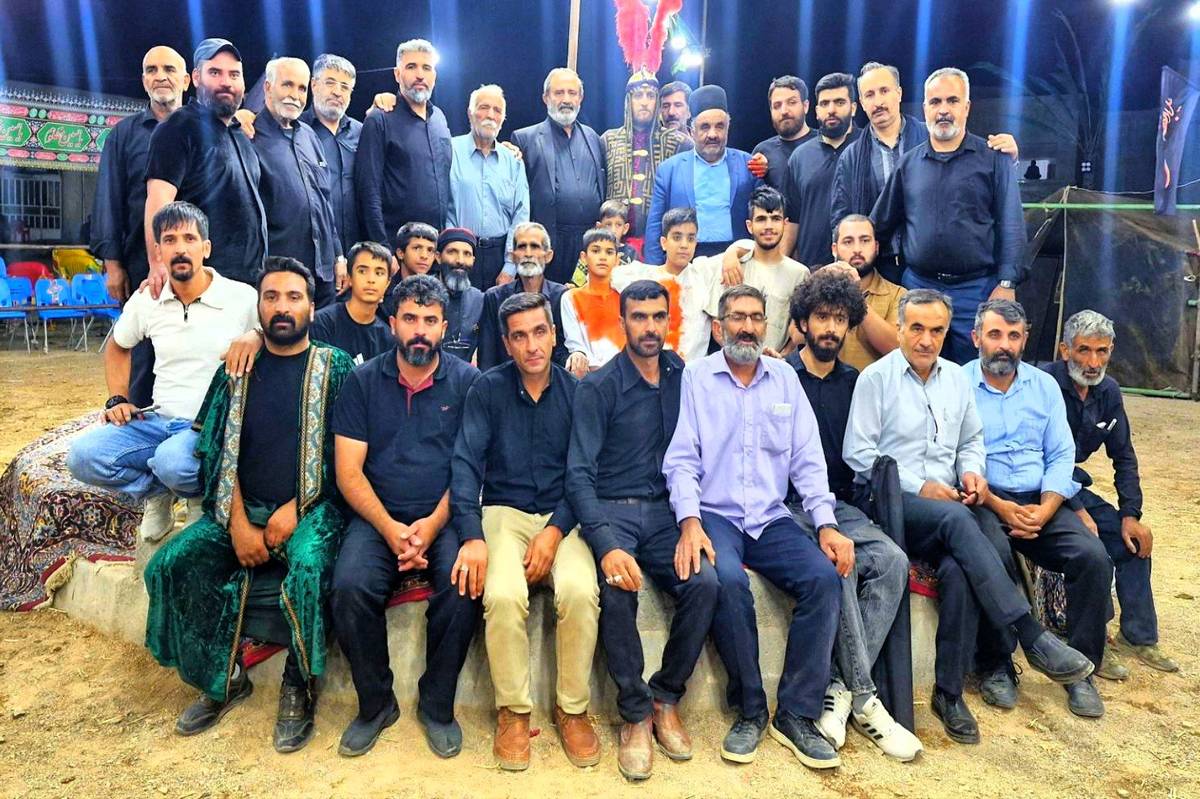 گروه تعزیه خوانی شهر چلیچه خوش درخشید