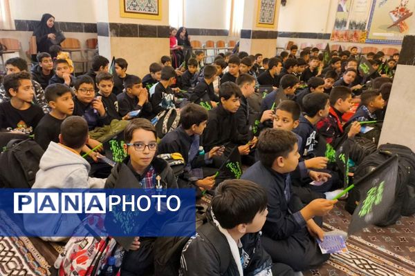 مراسم عزاداری نوگلان فاطمی در دارالقرآن حجت الاسلام قرائتی