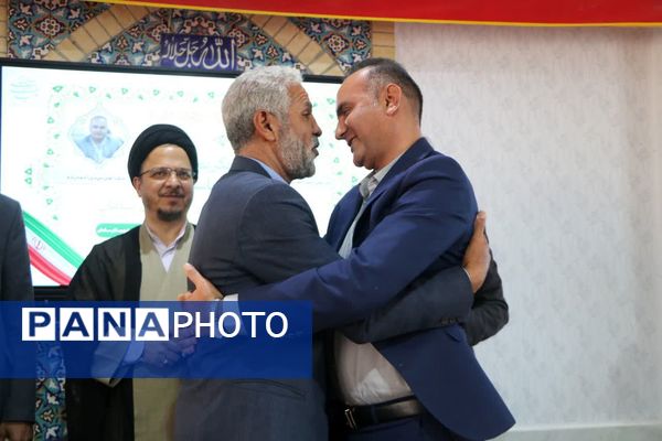 آیین تکریم و معارفه رئیس آموزش‌وپرورش شهرستان سامان