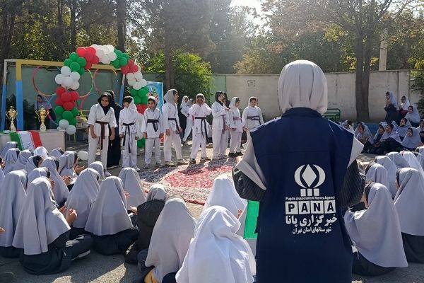 افتتاحیه المپیاد ورزشی درون مدرسه‌ای دبستان دخترانه بعثت۲