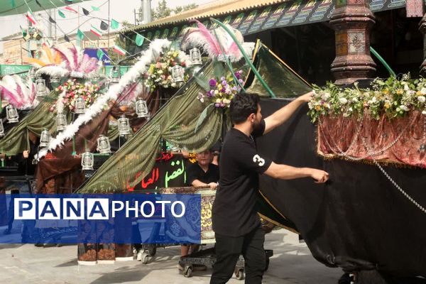 شور عزاداری عاشورای حسینی در قم