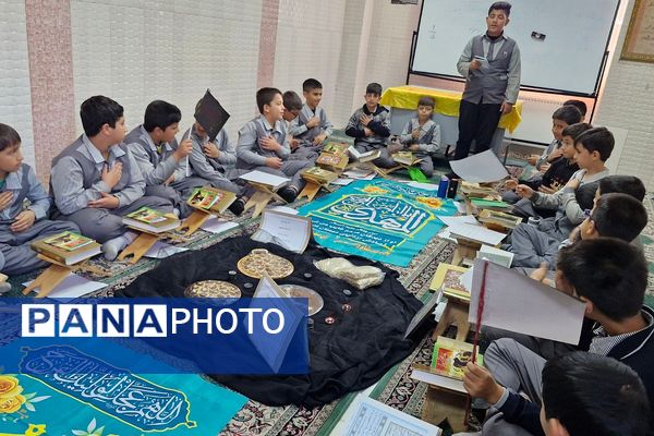 برگزاری مراسم به مناسبت ایام فاطمیه در مدارس ناحیه دو شهرری 