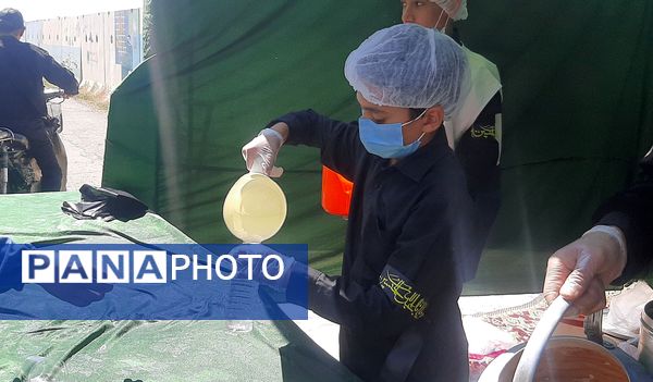 جاماندگان اربعین حسینی در  راهپیمایی حرم تا حرم نیشابور 