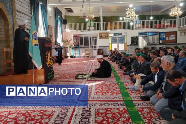 نماز جمعه عبادی سیاسی جمعه درشهربارنیشابور