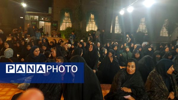 مراسم عزاداری دهه اول محرم در مسجد چهارده معصوم  نیشابور 