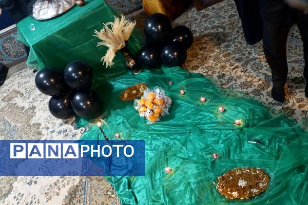 محفل دانش آموزی مقدامه در سوگ شهادت دختر سه‌ساله امام حسین(ع)