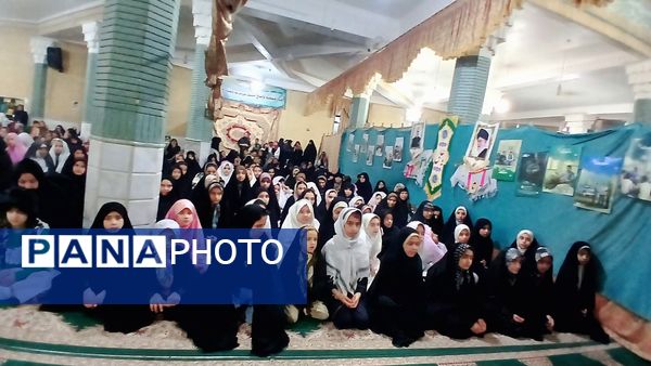 دختران باخرزی در خلوت اعتکاف با خدا