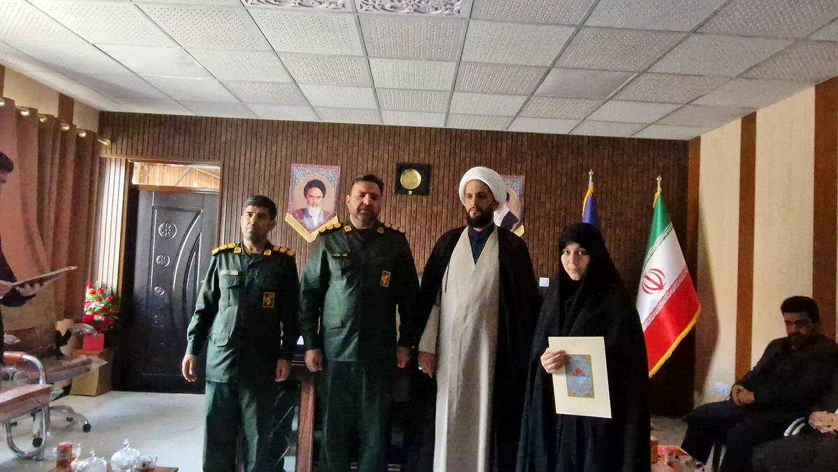 تجلیل سپاه پاسداران از خبرنگاران شهرستان پلدختر