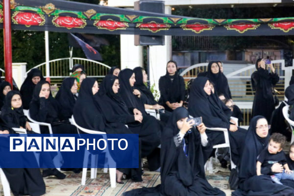 مراسم عزاداری و روضه خوانی سالار شهیدان به میزبانی ناحیه 4 شیراز
