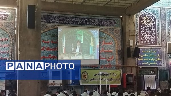 نماز عبادی و سیاسی جمعه همزمان با آغاز هفته نیروی انتظامی در نیشابور