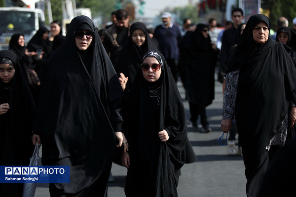 حضور کودکان و نوجوانان در جاماندگان اربعین حسینی - تهران