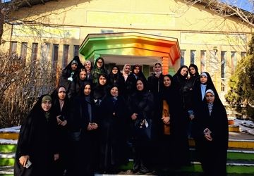 اعزام دانش‌آموزان دختر ملاردی و خبرنگاران پانا به مشهدمقدس 
