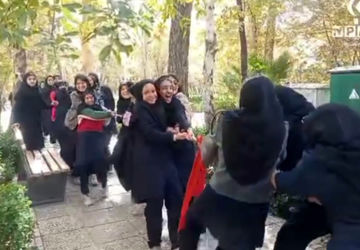 اردوی تفریحی دبیرستان امام خامنه‌ای شاهد ۱۶ در باغ خانواده خلیج فارس 