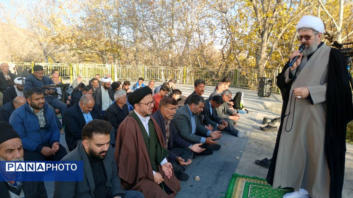 نماز باران در شهرستان بن 