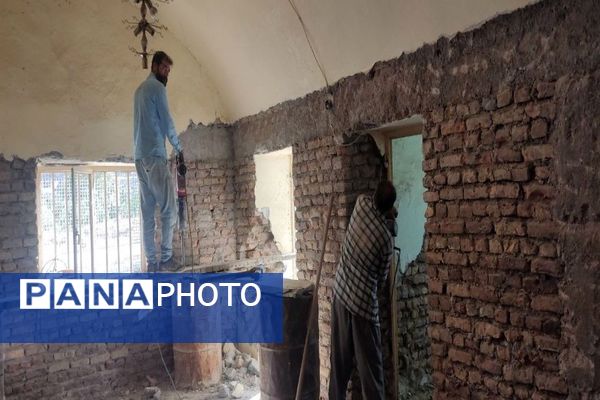 بهسازی غسالخانه شهر بار نیشابور 