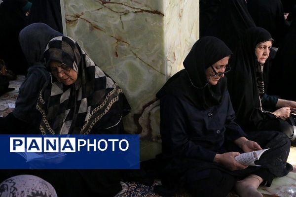 برگزاری مراسم دعای پرفیض روز عرفه و گرامیداشت شهادت مسلم بن عقیل (ع) در شبستان حرم بی بی سکینه (س)