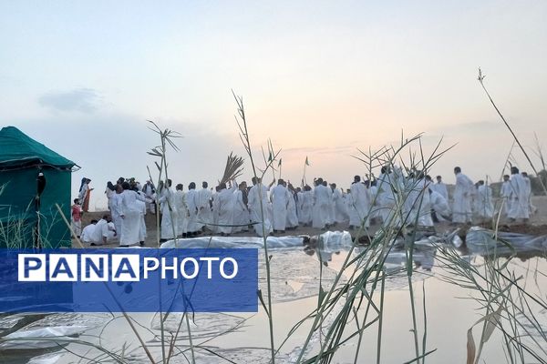 بازسازی واقعه غدیر در محله شهر قائم قم