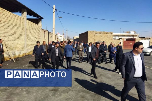 افتتاح چندین پروژه عمرانی، تفریحی، خدماتی در دهه فجر