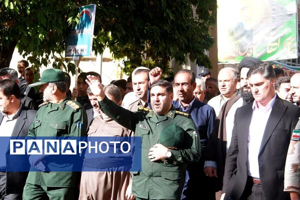 فریاد استکبار ستیزی در منطقه اورامانات