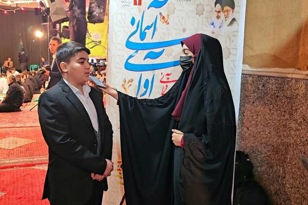 رویداد قرآنی آوای آسمانی در دبیرستان پیام غدیر تهران