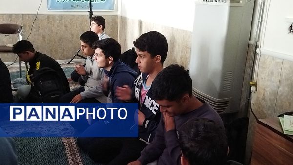 هیئت هفتگی در دبیرستان شاهد ابوذر غفاری نیشابور 