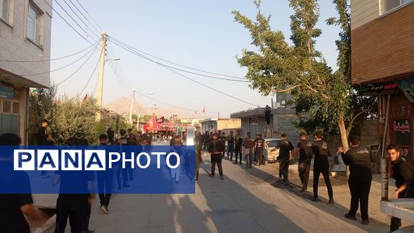 هیات‌ عزاداری‌ در شهر وردنجان‌‌ 