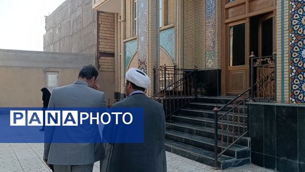 بازدید مسئولین اداره آموزش و پرورش از حوزه علمیه مکتب نرجس کاشمر
