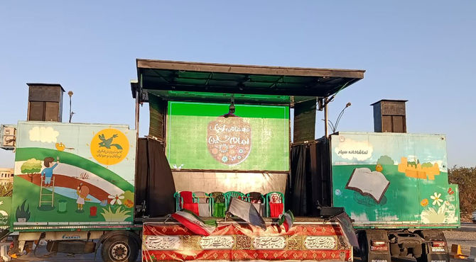 تماشاخانه سیار برای نوجوانان آباده