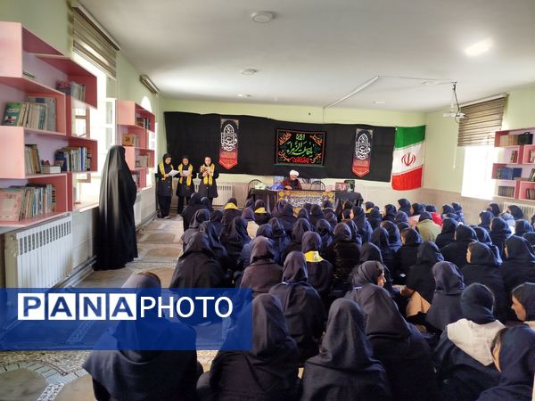 لحظات فاطمی در مدرسه شهید قنبری لاله تبریز