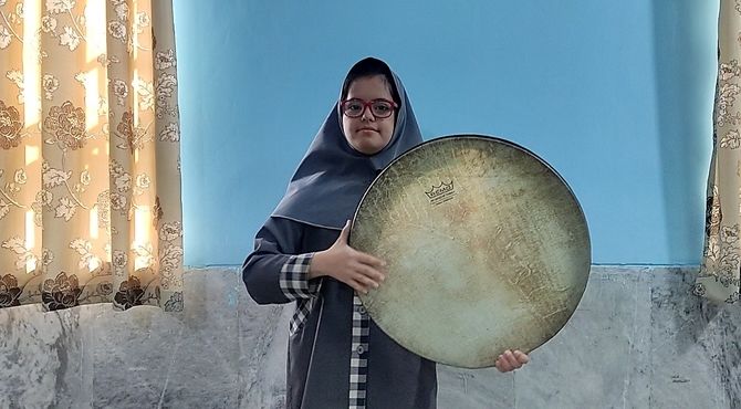 توانمندی‌ها و استعدادهای دانش‌آموزان با نیازهای ویژه آموزشگاه تاج‌الملوک ثلاث