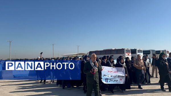 حضور دانش آموزان سملقان در راهیان نور