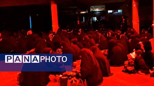 برگزاری مراسم شب چهارم محرم توسط هیات محبان اهل بیت قائمشهر