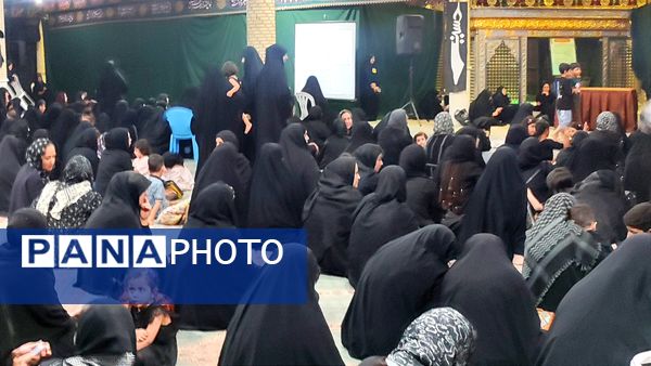 برگزاری مراسم شب چهارم محرم توسط هیات محبان اهل بیت قائمشهر