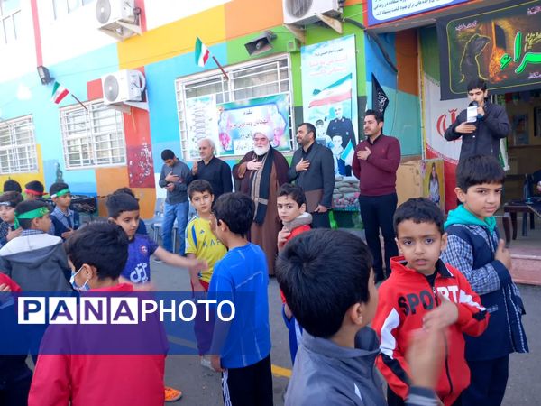 مراسم شهادت حضرت فاطمه(س) در مدرسه شهدای فرهنگی