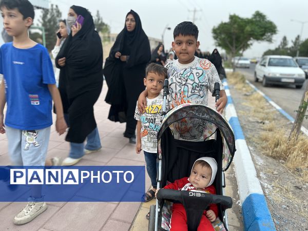 همایش پیاده روی خانوادگی در شهرستان تربت جام