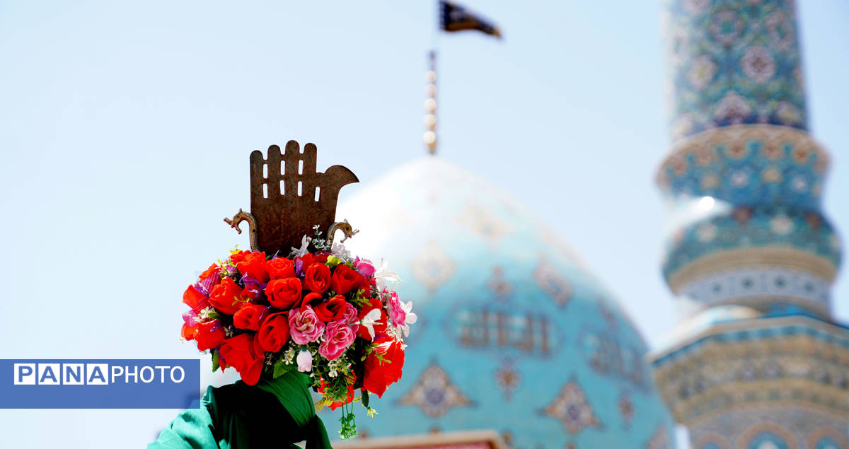 عزاداری روز تاسوعا در مسجد مقدس جمکران