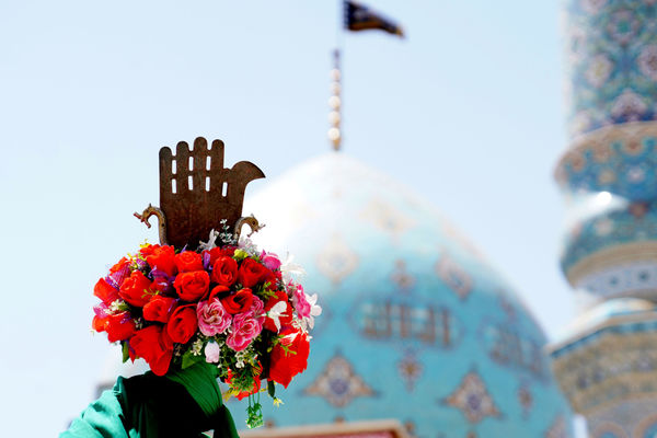 عزاداری روز تاسوعا در مسجد مقدس جمکران