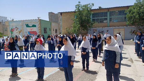 بازدید ارزیاب کشوری از مدارس تمام تشکیلاتی شیروان
