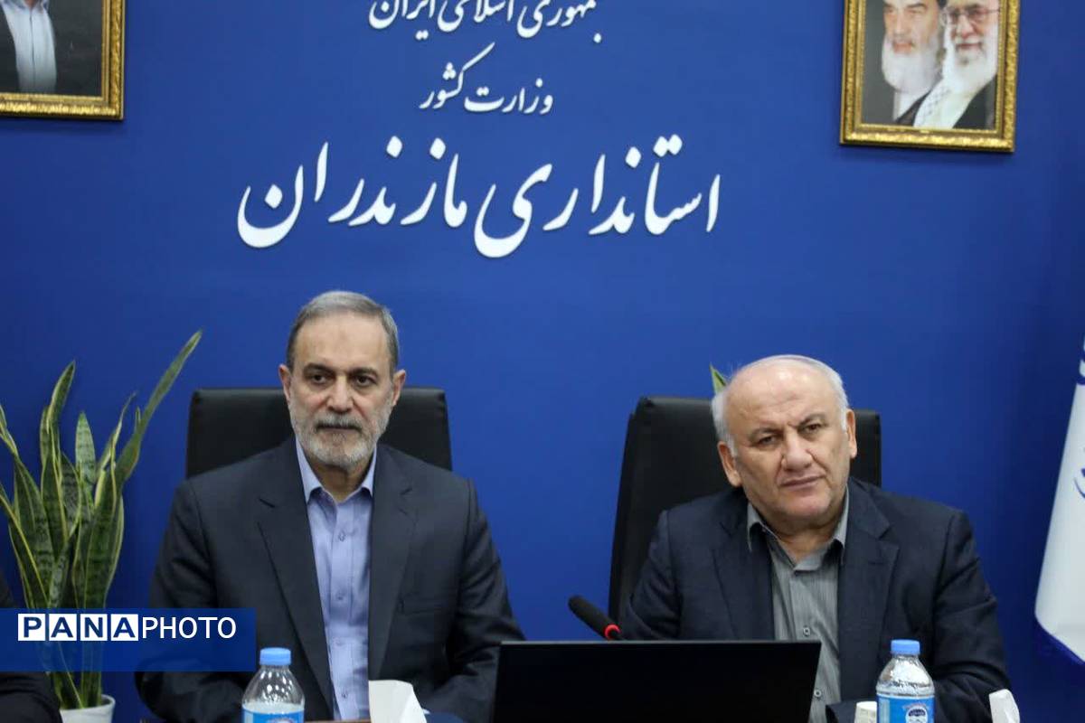 جلسه بررسی وضعیت سواحل مازندران با حضور معاون وزیر کشور