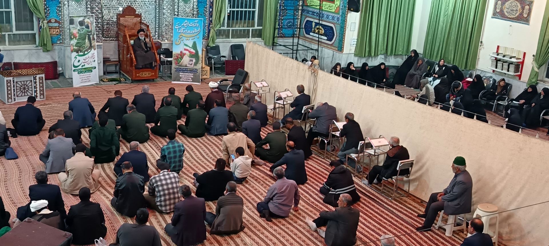 مراسم سینه زنی شهادت حضرت فاطمه زهرا (س)