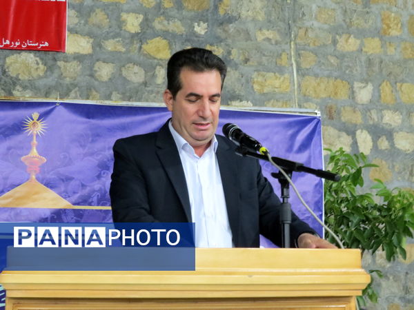 جشن عید غدیر در هنرستان خیر ساز نور هل اتی شهر حصار گرمخان