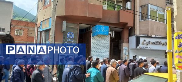 تشییع پیکر جانباز هشت سال دفاع مقدس در سوادکوه